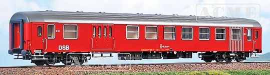 ACME 52092 - H0 - Personenwagen mit Gepäckabteil, DSB, Ep. IV